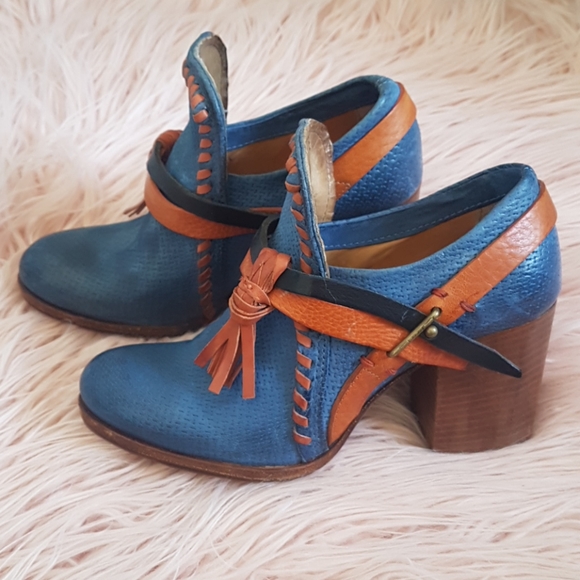 AS98 slip on clog-style heels - Picture 3 of 7